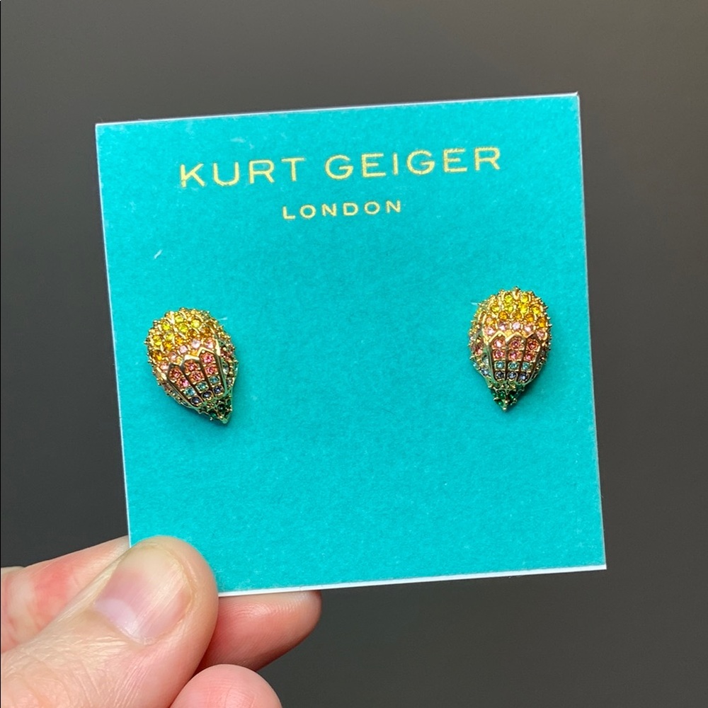 Kurt Geiger Small Eagle Earrings